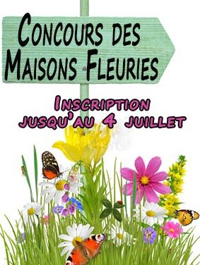 Concours des Maisons Fleuries : inscriptions ouvertes jusqu’au 4 juillet